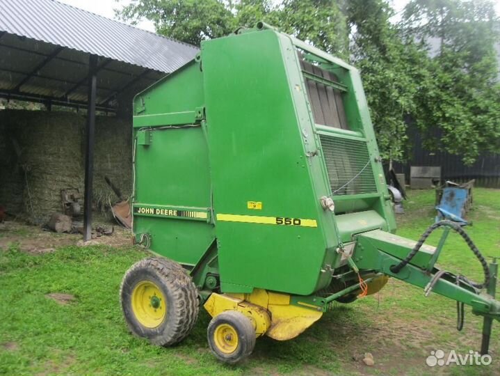 Пресс-подборщик John Deere 550, 1992