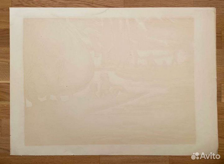 Литография, спортивная, А.Пискарева