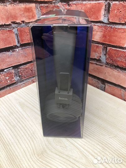 Bluetooth гарнитура hoco W25 Promise BT5.0 (серый)