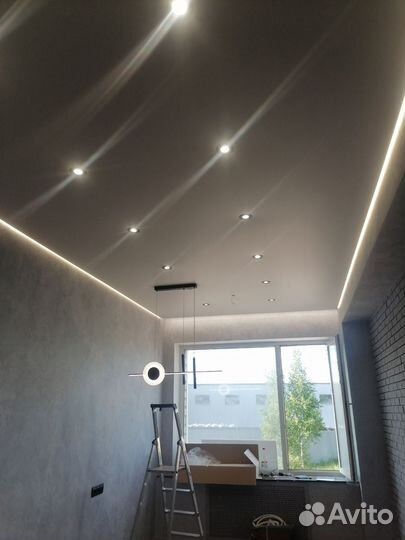 Натяжные потолки без посредников монтаж за 1 день