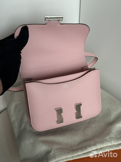 Сумка Hermes Constance 18 Rose Sakura Swift Phw