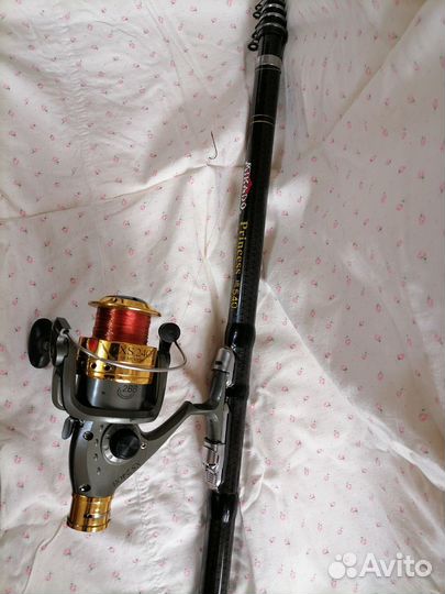 Удочка с катушкой
