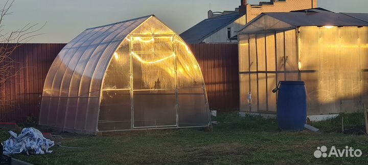 Теплицы. Оцинкованный профиль 20х40 мм