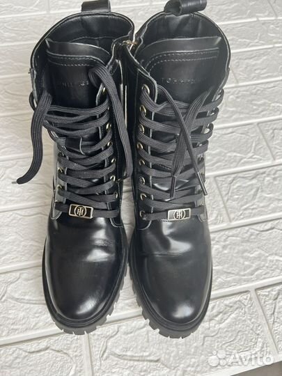 Tommy hilfiger челси, ботинки 38 Натуральная кожа
