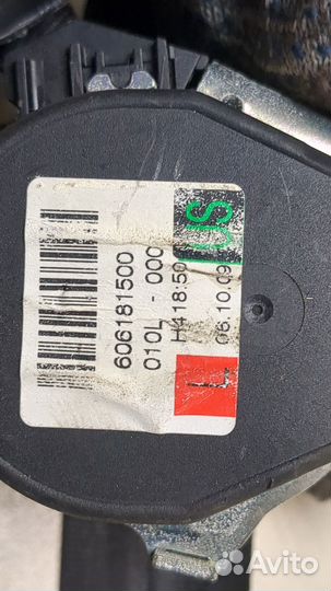 Ремень безопасности Audi A6 (C7), 2012