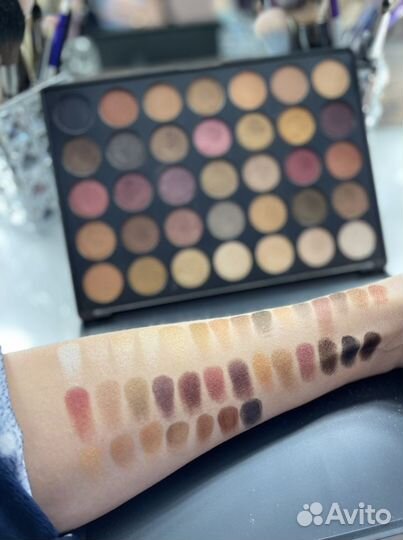 Палитра теней от morphe 35f