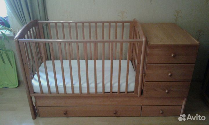 Кровать-трансформер с поперечным маятником Тереза