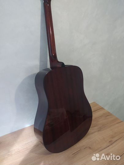 Акустическая гитара Fender cd 60s all mahogany