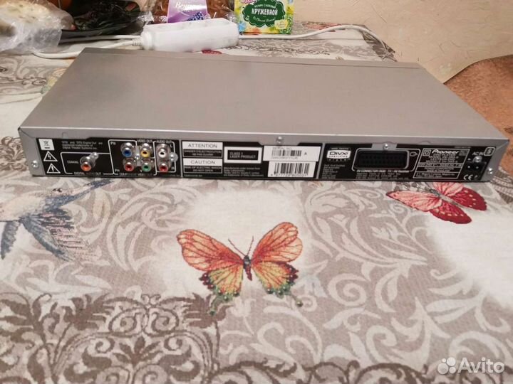 Dvd плеера pioneer с пультами и с кабелями любыми