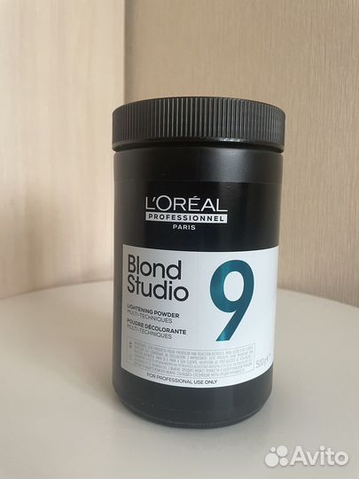 Loreal blond studio 9 пудра обесцвечивающая