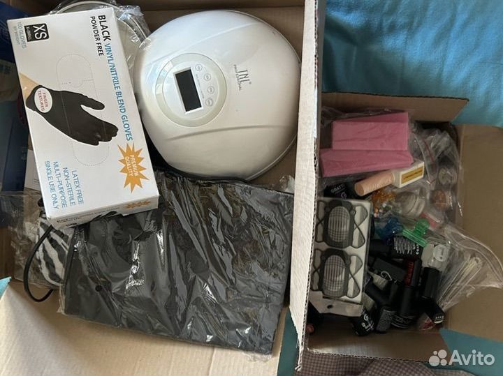 Набор для маникюра гель-лака наращивания ногтей