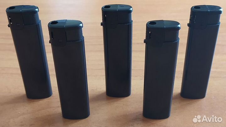 Зажигалка пьезо черная black оптом