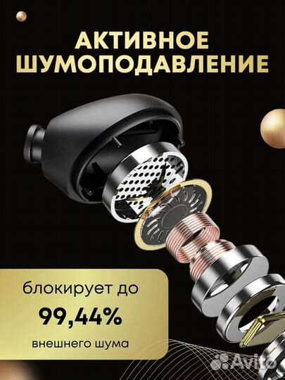 Беспроводные наушники airpods с сенсорным экраном