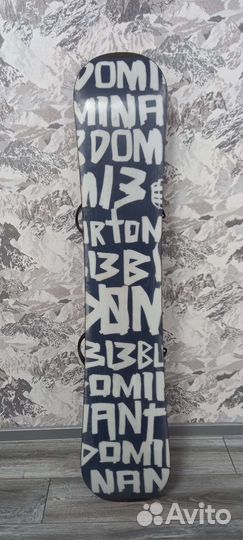 Сноуборд Burton Dominant 154cm+ крепления Salomon