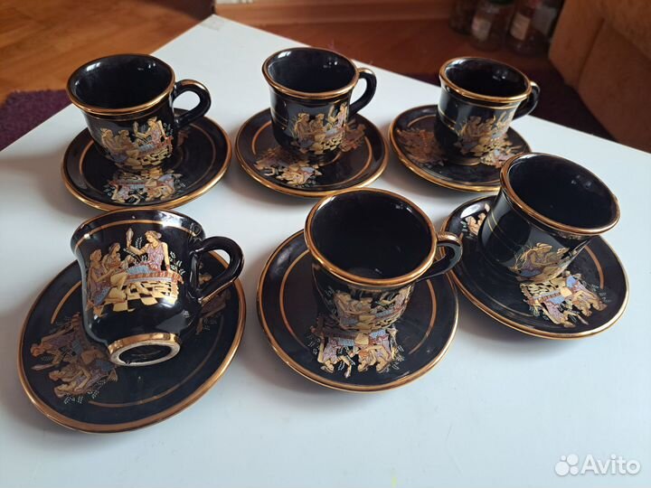 Кофейный сервиз из Греции 1900 г