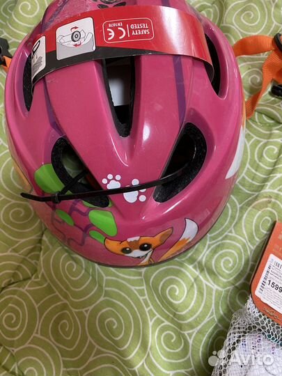 Защита для рук и головы велосипедиста и роллера