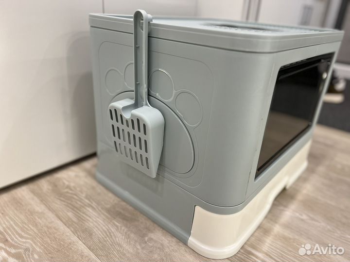 Кошачий туалет закрытый (новый)