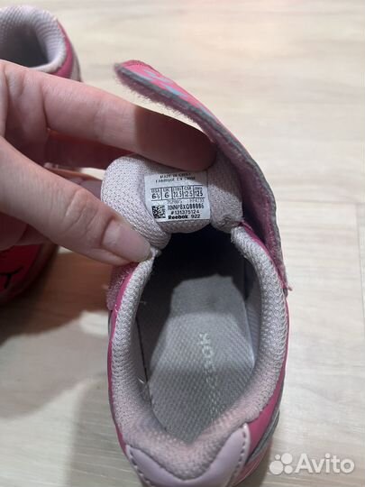 Кроссовки reebok для девочки 22