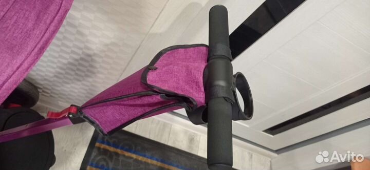 Детский велосипед с ручкой новый