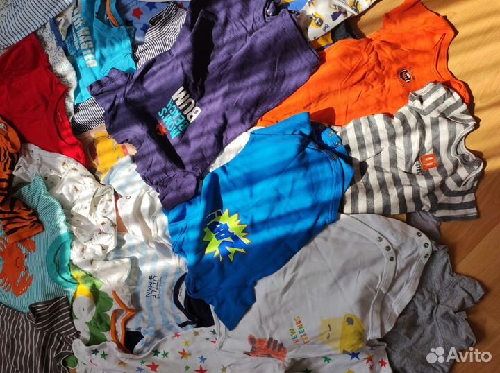Детские вещи пакетом 9-18 мес