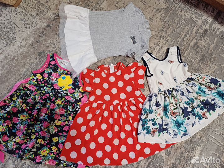 Детские вещи пакетом на девочку 92 98