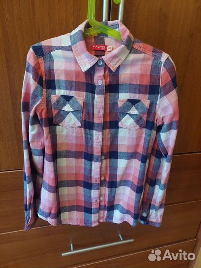 Рубашка на девочку 146 futurino