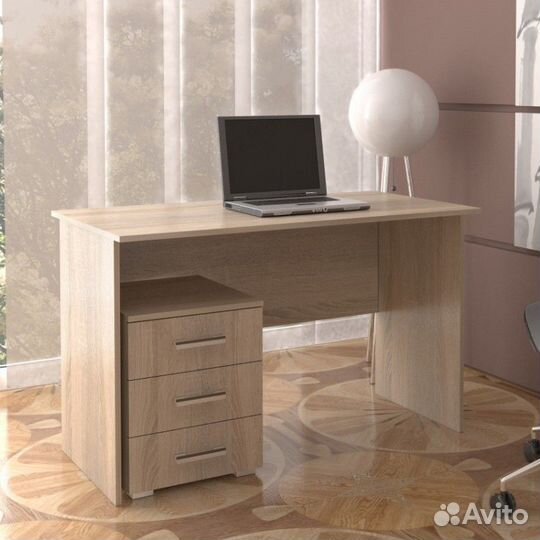 Стол офисный с тумбой