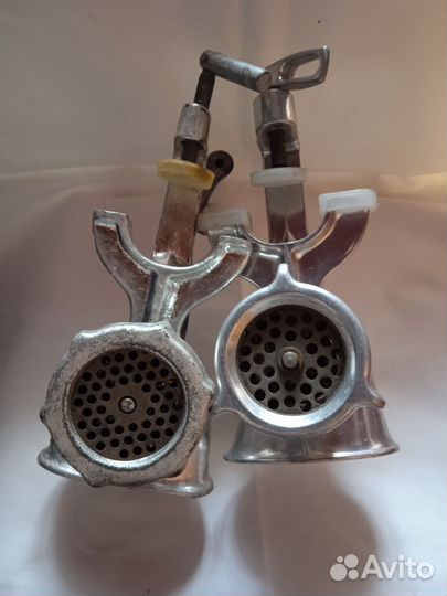 Мясорубка ручная СССР чугунная