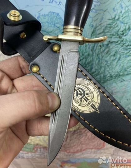 Нож финка нквд Дамаск