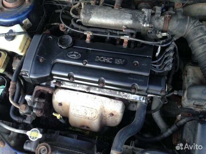 Разбор Hyundai Lantra J2 Двигатель G4GR 16v