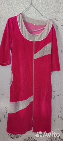 Халат велюровый женский 46-48