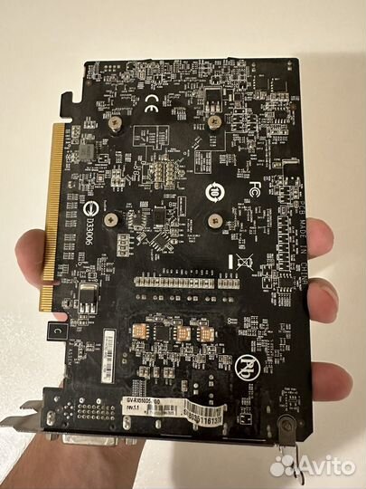 Видеокарта Gigabyte Radeon rx 550 2GB