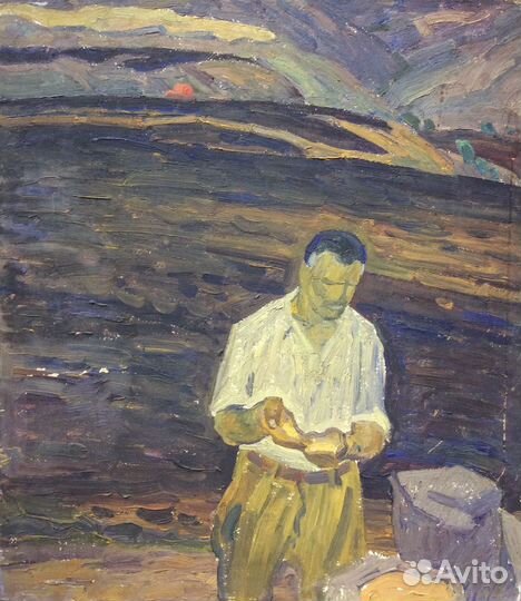 Картина. Весна в горах Армении. Папикян А.С