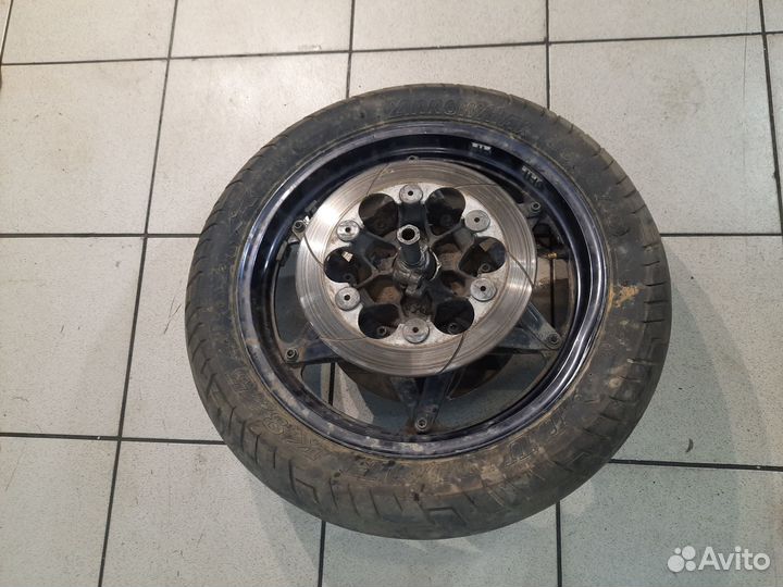 Колесо переднее в сборе с диском Honda vf 1000