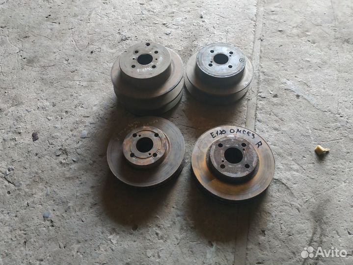 Тормозные диски Тойота Королла 120