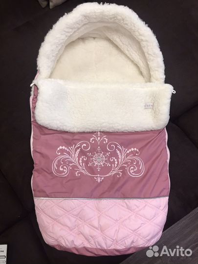 Зимний конверт в коляску