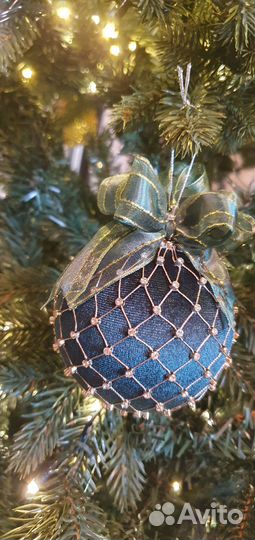 Новогодние шары ручной работы