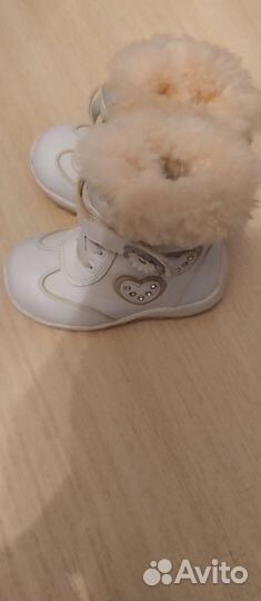 Ботинки зимние детские на девочку