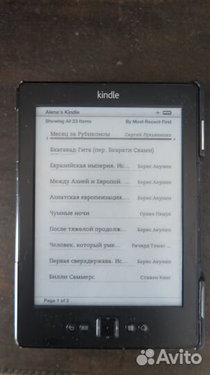 Amazon Kindle 4 без рекламы с кнопками