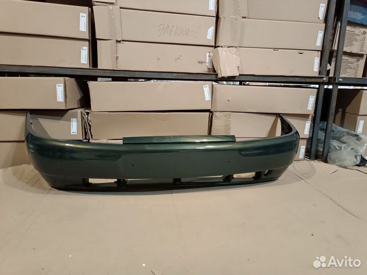 Бампер передний ваз 2110 золотистый темно зеленый