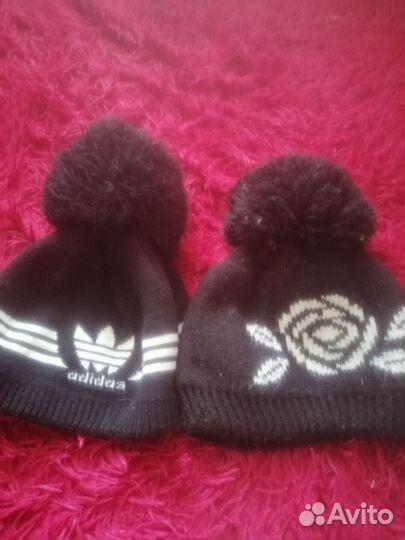 Шапки зимние на 5/7 лет примерно