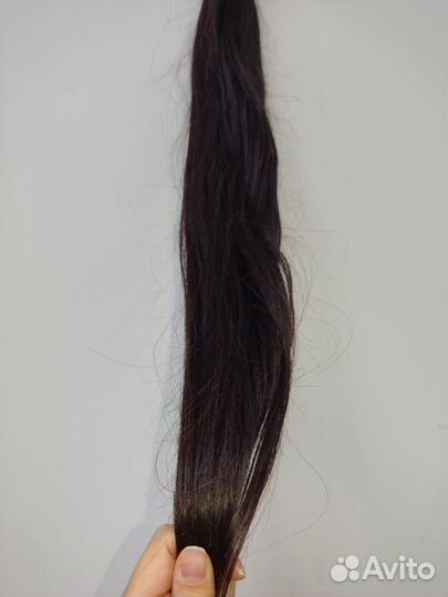 Волосы для наращивания черные бу