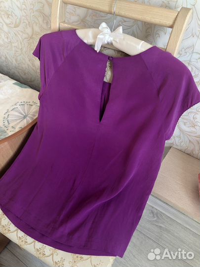 Блузка Weekend MaxMara, шелк, 34, оригинал