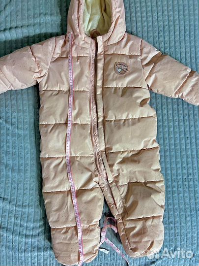 Зимний комбинезон для девочки 80