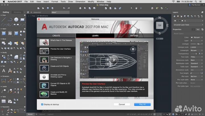 Autodesk Autocad любой версии Win / Mac OS