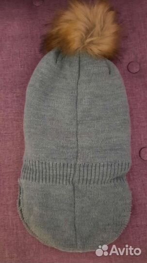 Шапка шлем новый для мальчика зима