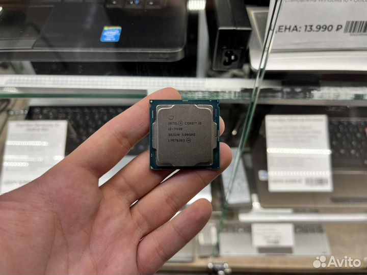 Процессор Intel Core i5-7400 LGA1151, 4 x 3000 мгц