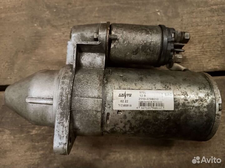 Стартер на ваз 2112