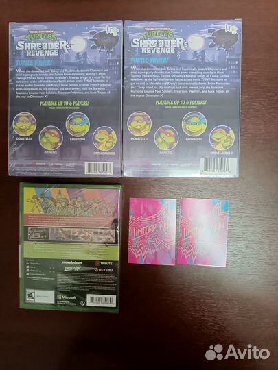 Коллекционные tmnt Shredder Revenge PS4, xbox LRG