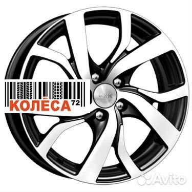 Кик Палермо 6x15 5x108 ET50 Dia63.3 алмаз черный